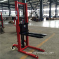 Hot sale hydraulic manual pallet stacker